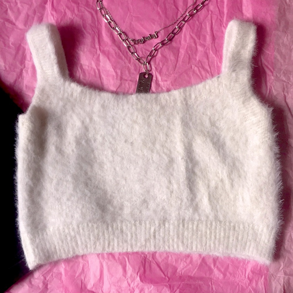 Fuzzy Small Cropped Top